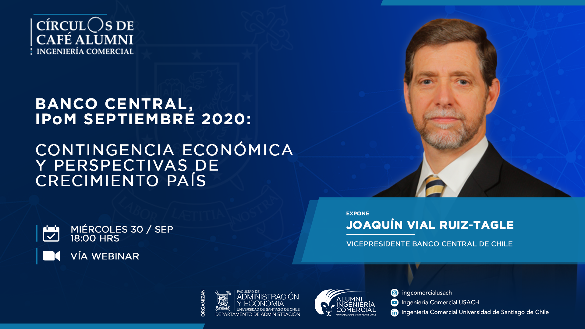 IPOM Septiembre 2020: Contingencia Económica y Perspectivas de crecimiento país